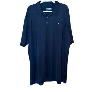 Callaway Mens Black Opti-Dri Polo Shirt XXL